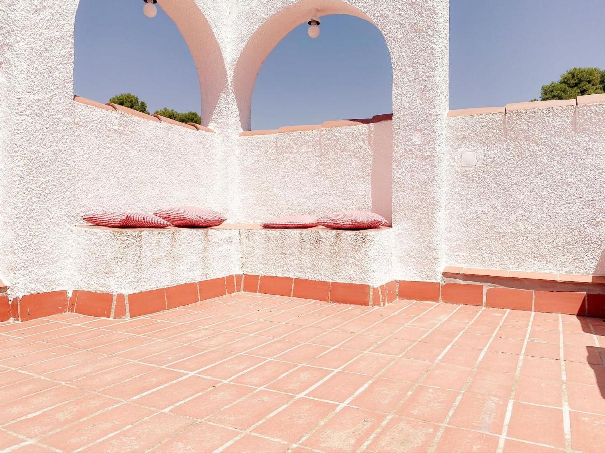 Villa Dos Calas - Bonita Villa De Estilo Rustico Y Piscina De Agua Salada L'Ametlla de Mar Exterior photo