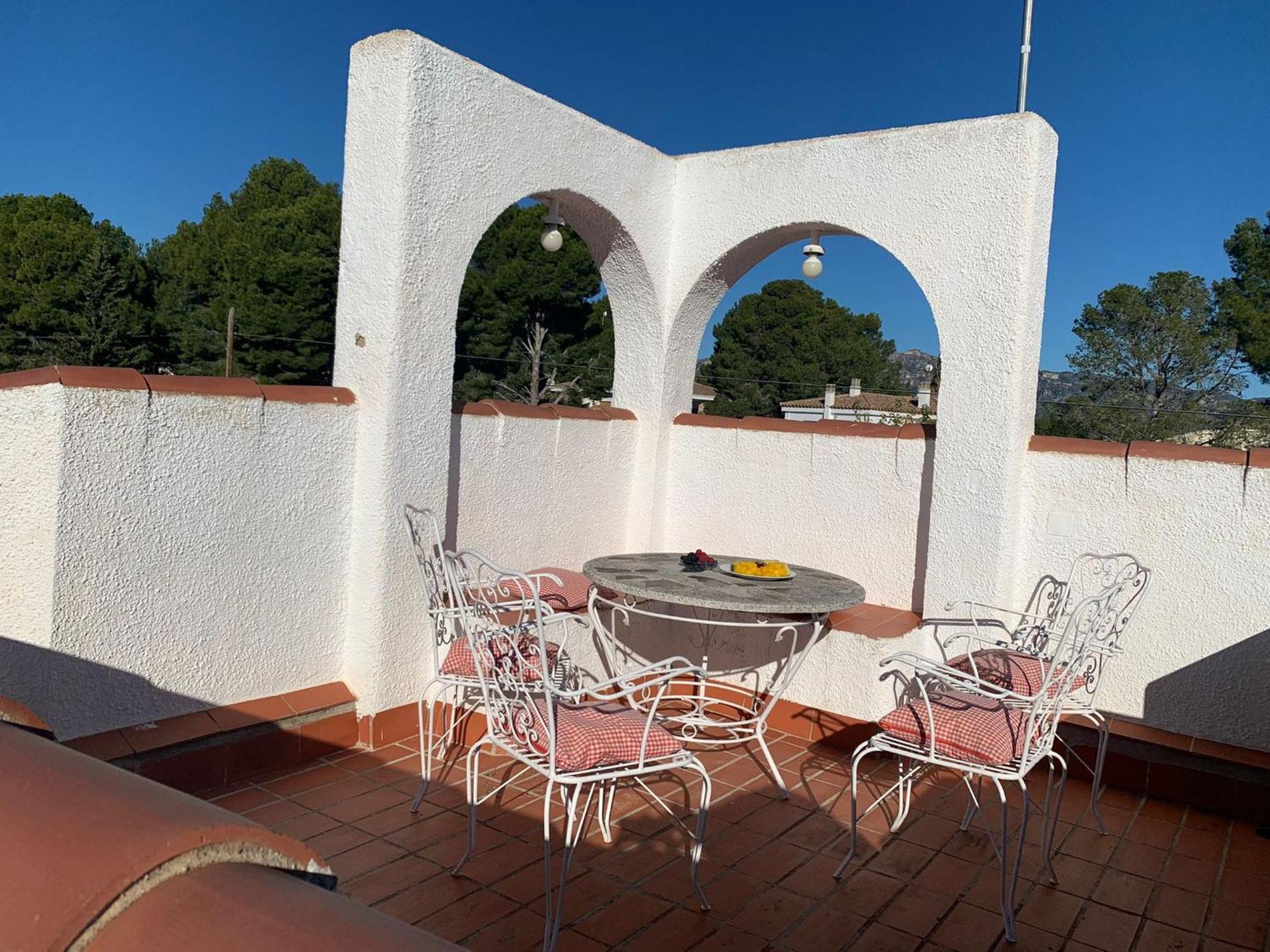 Villa Dos Calas - Bonita Villa De Estilo Rustico Y Piscina De Agua Salada L'Ametlla de Mar Exterior photo